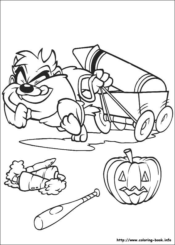 Baby Looney Tunes coloring picture